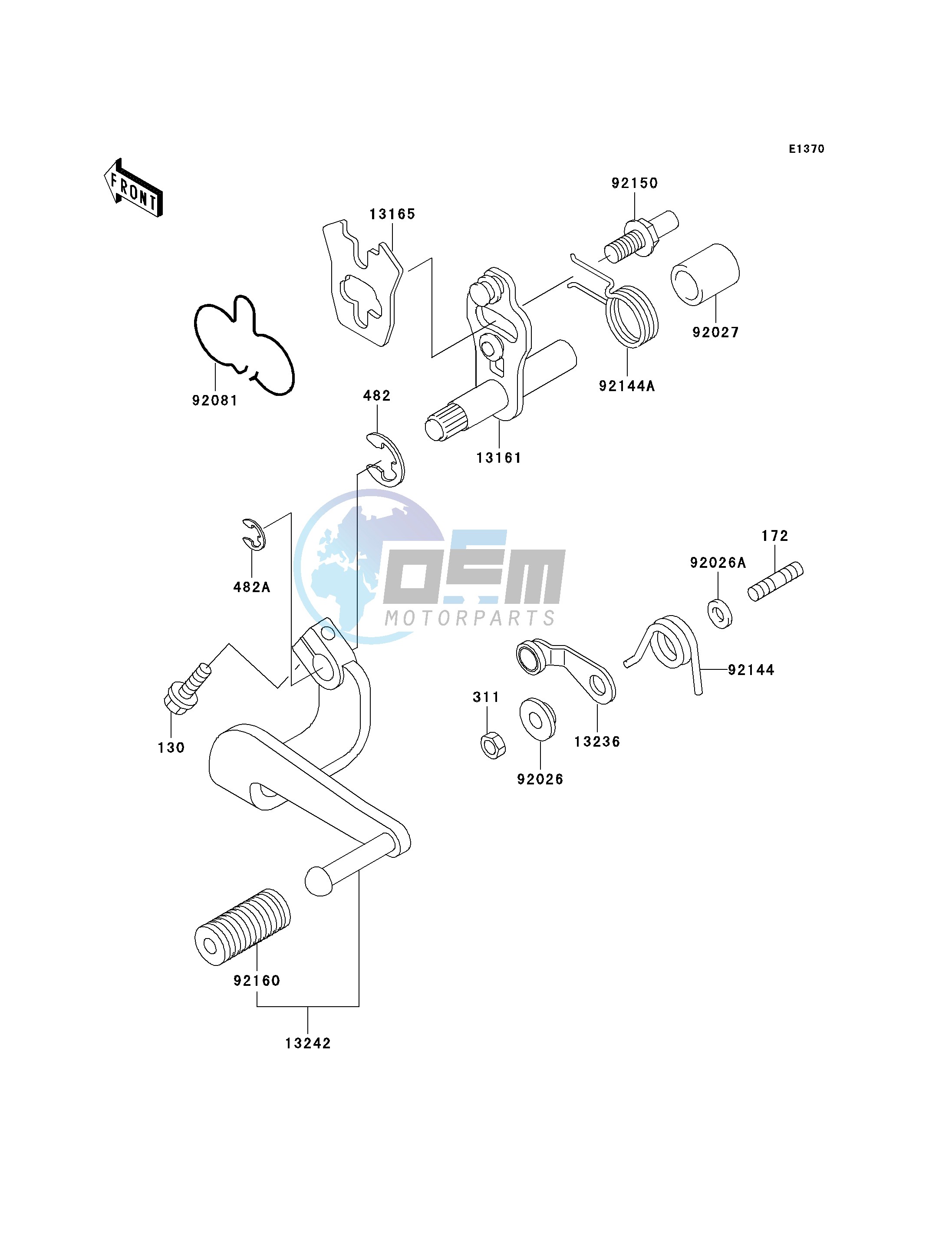 GEAR CHANGE MECHANISM