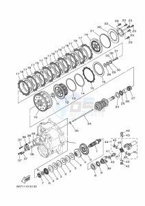 YXZ1000ET YXZ1000R SS (BASF) drawing CLUTCH