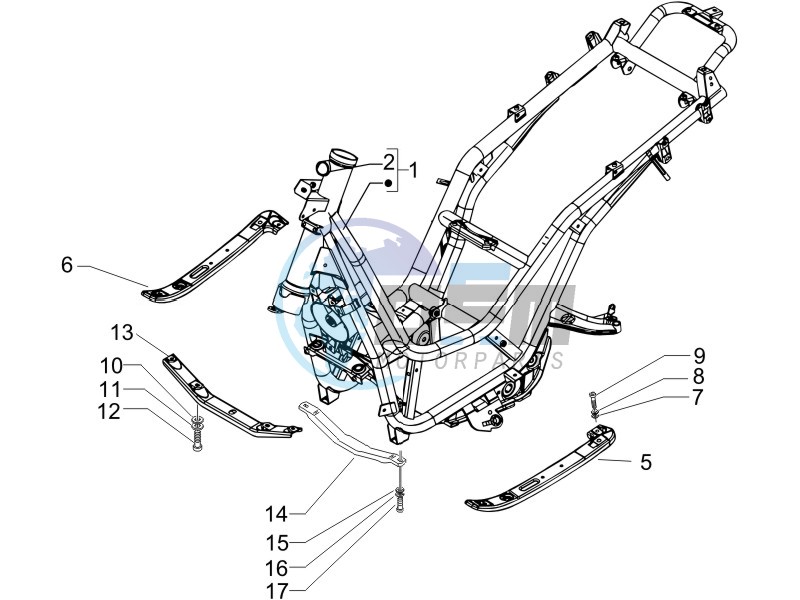 Frame bodywork