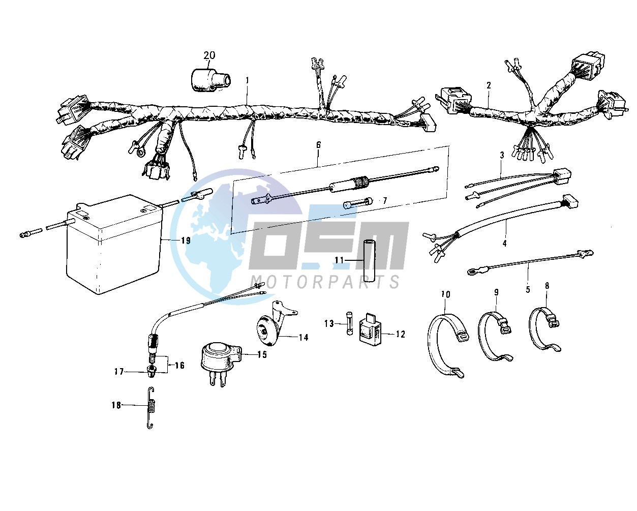 CHASSIS ELECTRICAL EQUIPMENT -- 74-75- -