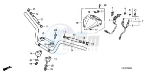 TRX400XD TRX400XD Australia - (U) drawing HANDLE PIPE