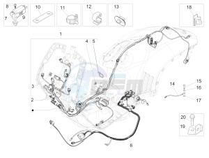 946 125 4T 3V ABS ARMANI (EMEA, APAC) drawing Main cable harness