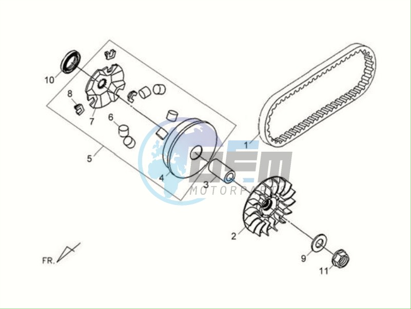 CLUTCH / V BELT