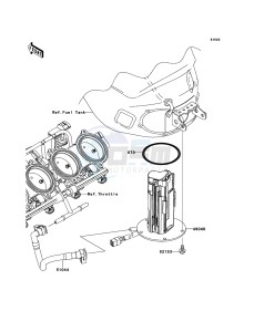 NINJA ZX-10R ZX1000E8F FR GB XX (EU ME A(FRICA) drawing Fuel Pump