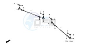 TRX90XC TRX90 ED drawing TIE ROD