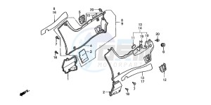 ST1100 drawing SIDE COVER