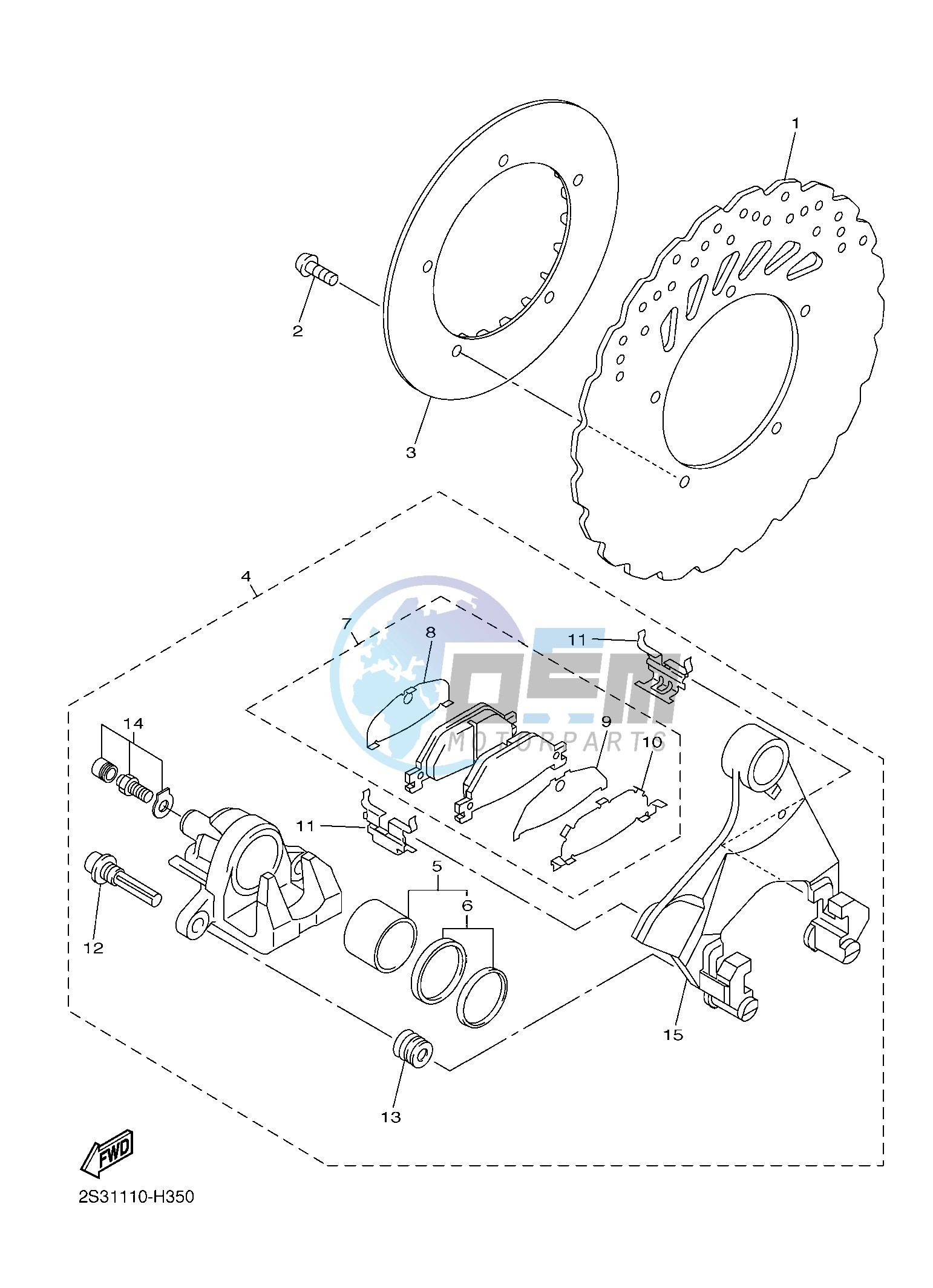 REAR BRAKE