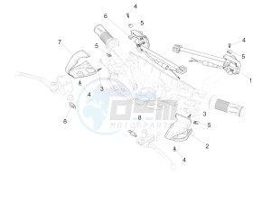 Primavera 50 4T-2V 25 kmh (EMEA) drawing Selectors - Switches - Buttons