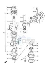 DT 9.9c drawing Crankshaft