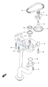 DF 225 drawing Oil Pump