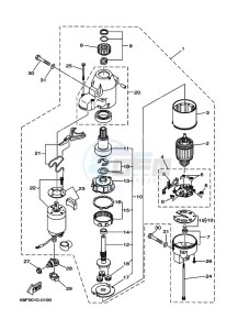 Z175GETOX drawing STARTING-MOTOR