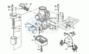 V 50 500 PA PA drawing Carburettor