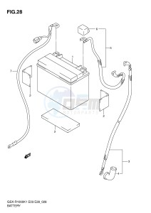 GSX-R1000 (E3-E28) drawing BATTERY