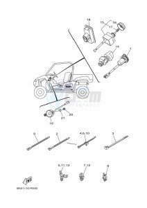 YXM700E YX70MPL (B5FP) drawing ELECTRICAL 2