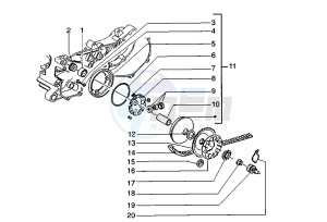 Zip 50 SP drawing Driving pulley