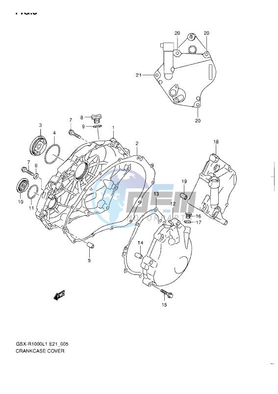 CRANKCASE COVER