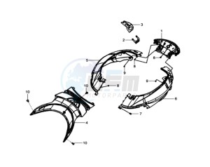 HD 200 drawing COWLING