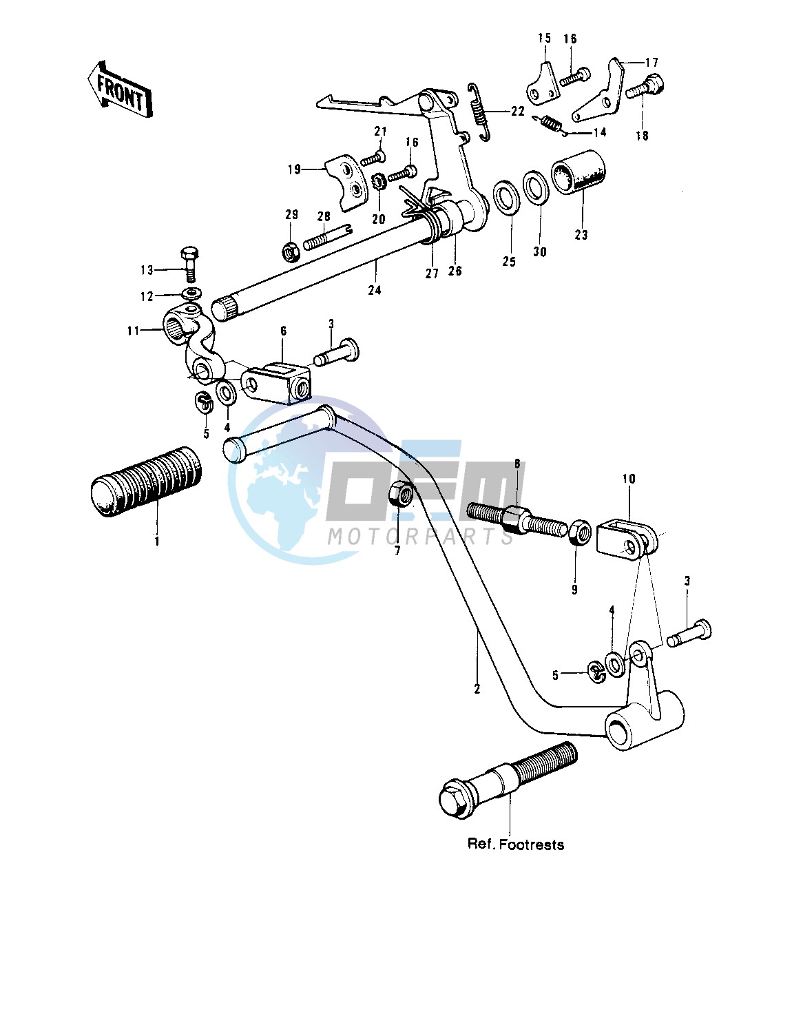 GEAR CHANGE MECHANISM