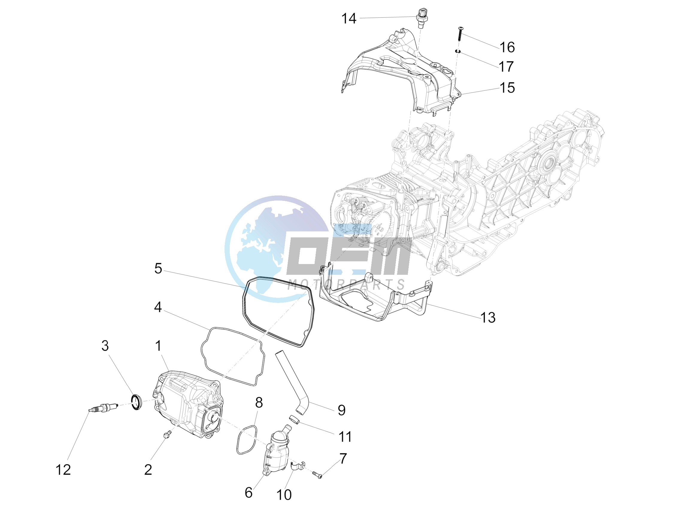 Cylinder head cover