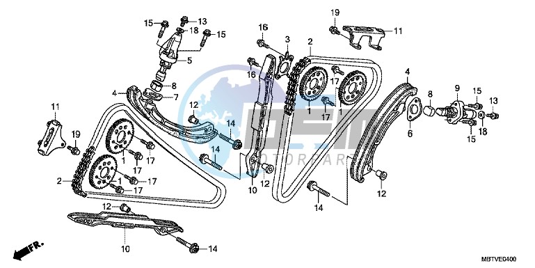 CAM CHAIN/TENSIONER