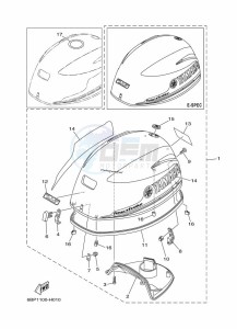 F25DETL drawing TOP-COWLING