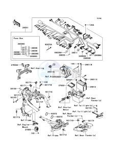 VERSYS_ABS KLE650DDF XX (EU ME A(FRICA) drawing Chassis Electrical Equipment