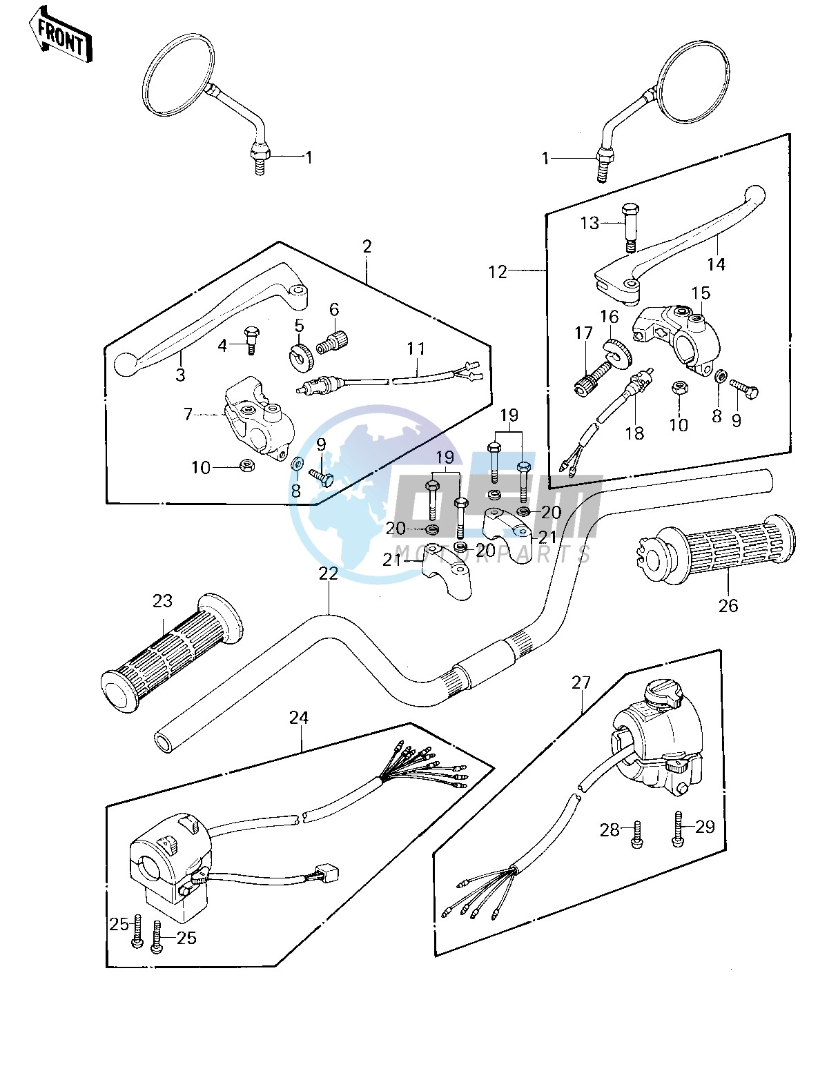 HANDLEBAR -- 78 D1- -