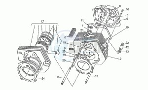 NTX 650 drawing Crankcase