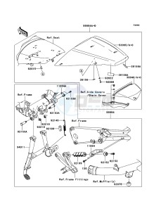 ZZR1400 ABS ZX1400B6F FR GB XX (EU ME A(FRICA) drawing Optional Parts