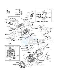 KVF650_4X4 KVF650FCS EU GB drawing Cylinder Head