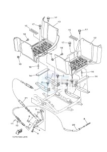 YFM450FWA YFM45FGB GRIZZLY 450 IRS AUSTRIA drawing STAND & FOOTREST