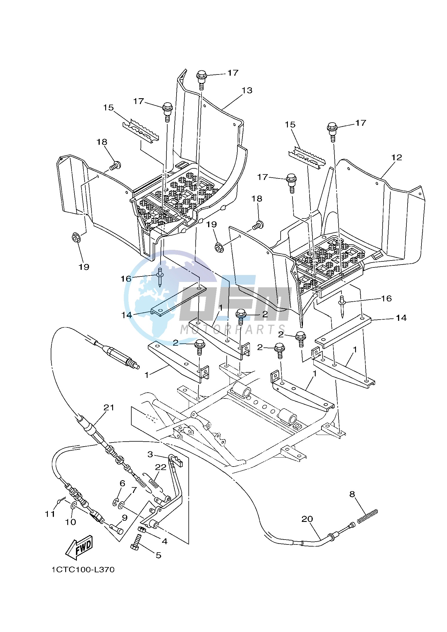 STAND & FOOTREST