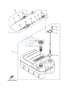 40VMHOL drawing FUEL-TANK-2