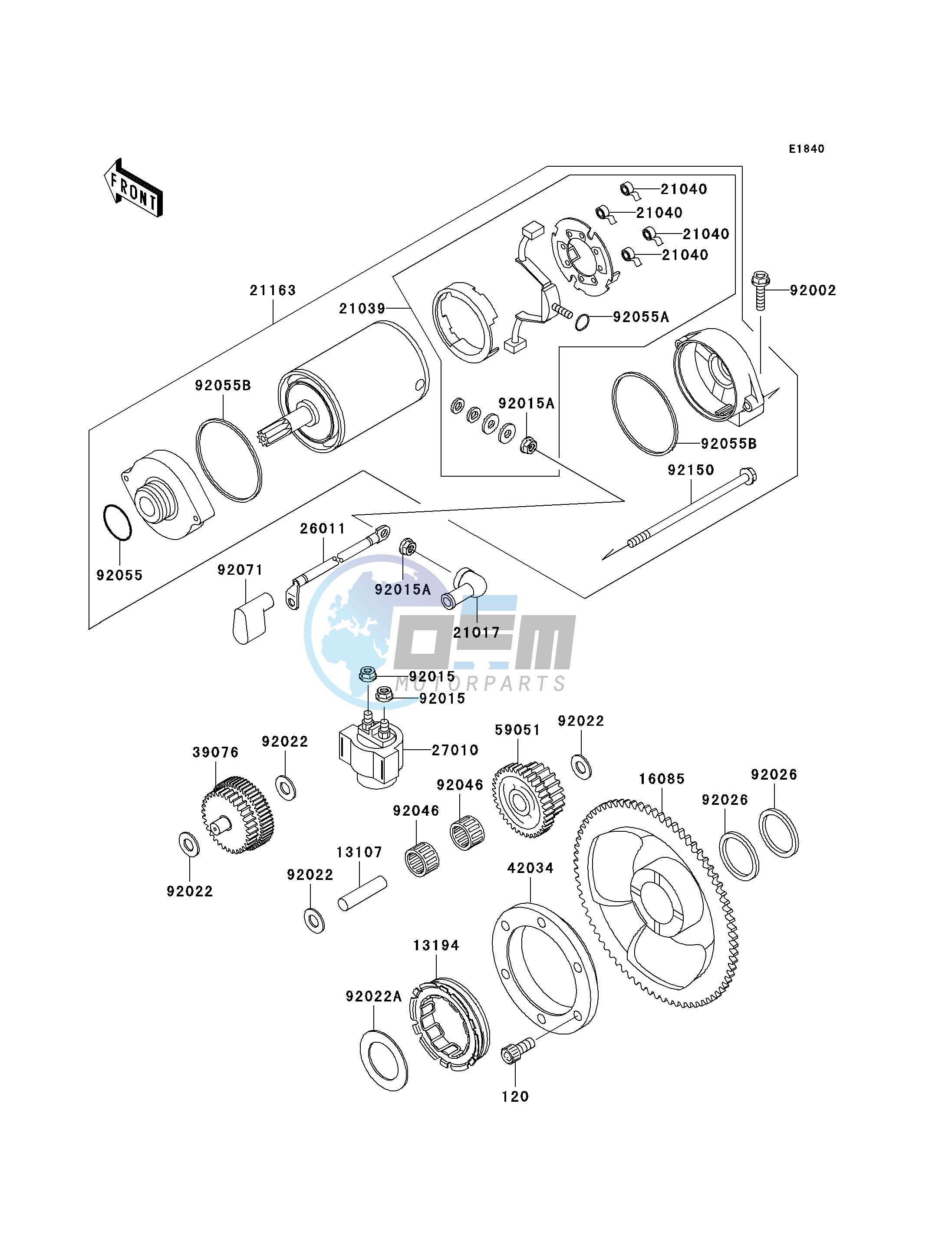 STARTER MOTOR