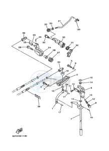 FT50B drawing THROTTLE-CONTROL