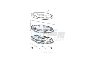 YP E MAJESTY 125 drawing DASHBOARD UNIT