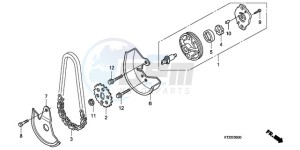 PES1509 Europe Direct - (ED / 2ED) drawing OIL PUMP