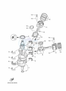 FL200BETX drawing CRANKSHAFT--PISTON