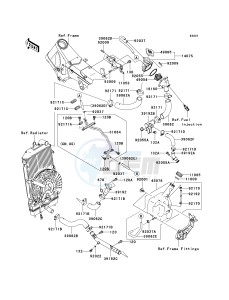 VN 2000 F [VULCAN 2000 CLASSIC LT] (6F-7F) F6F drawing WATER PIPE