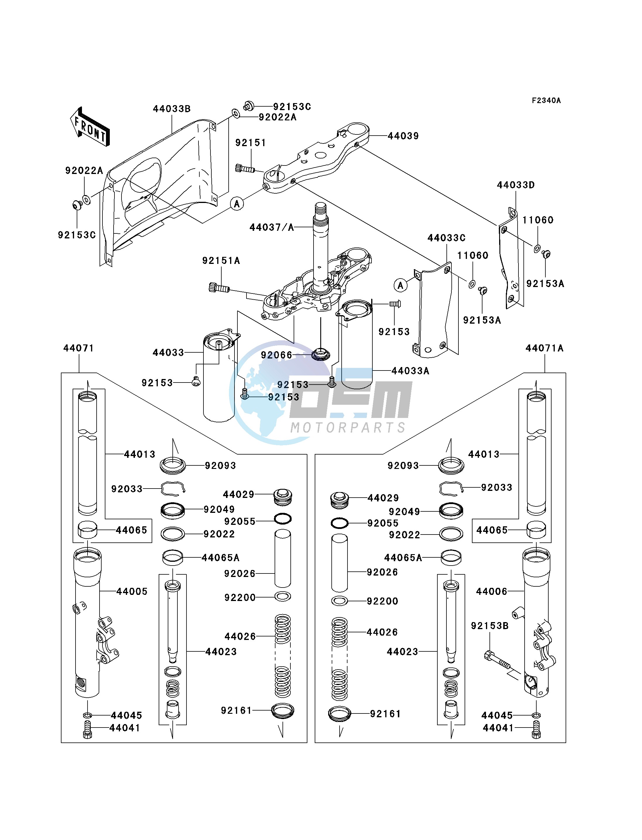 FRONT FORK-- A7F_A7FA_A8F_A8FA- -