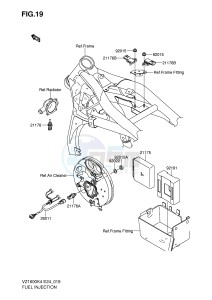 VZ1600 (E24) drawing FUEL INJECTION