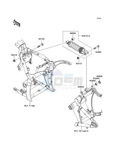 VN2000 VN2000-A2H GB XX (EU ME A(FRICA) drawing Suspension/Shock Absorber