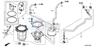 VFR1200XH Europe Direct - (ED) drawing FRAME BODY