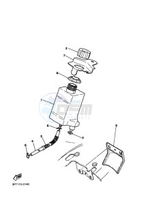 PW50 (2SAU) drawing OIL TANK