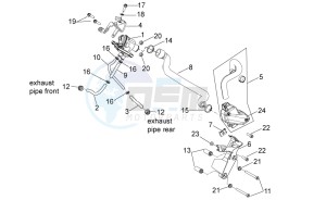 SXV 450-550 2009-2011 drawing Secondary air