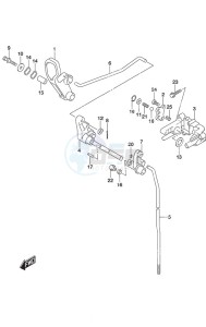 DF 25A drawing Clutch Rod