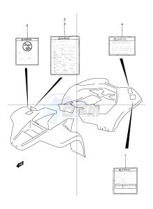 LT80 (P1) drawing LABEL (MODEL T V W)