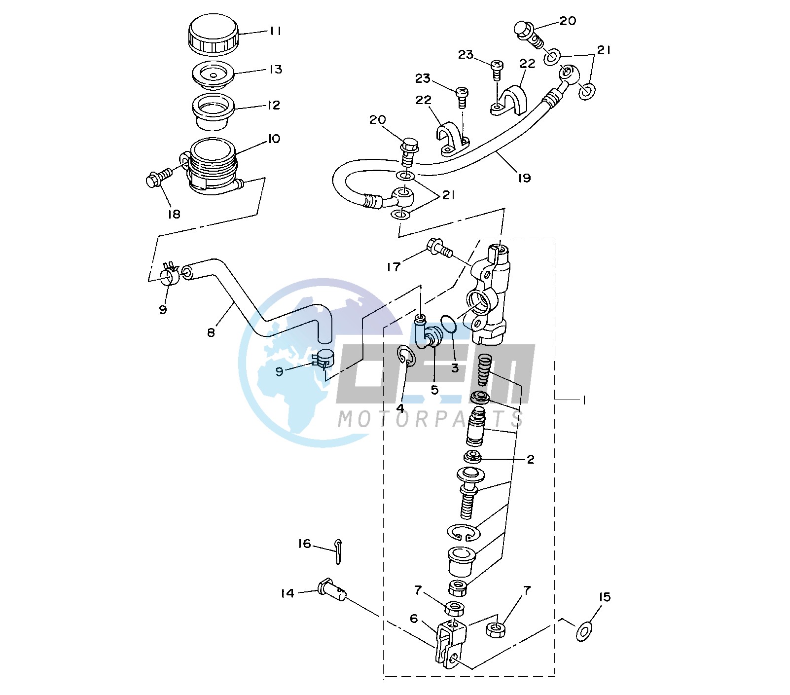 REAR MASTER CYLINDER