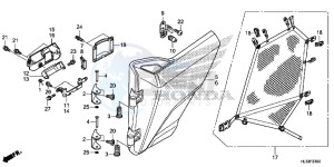 SXS700M4H Europe Direct - (ED) drawing FRONT DOOR