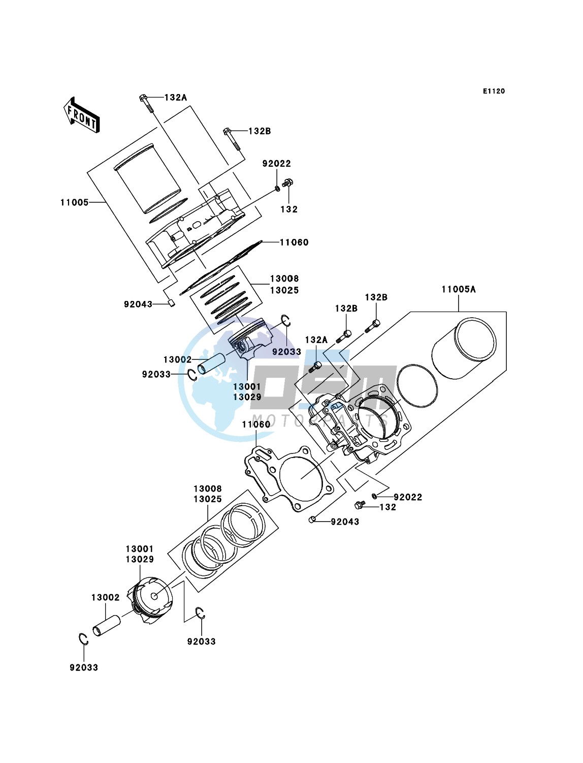 Cylinder/Piston(s)